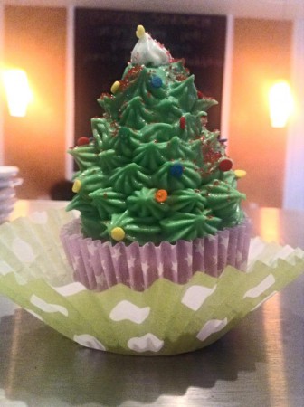 El cupcake Navideño.